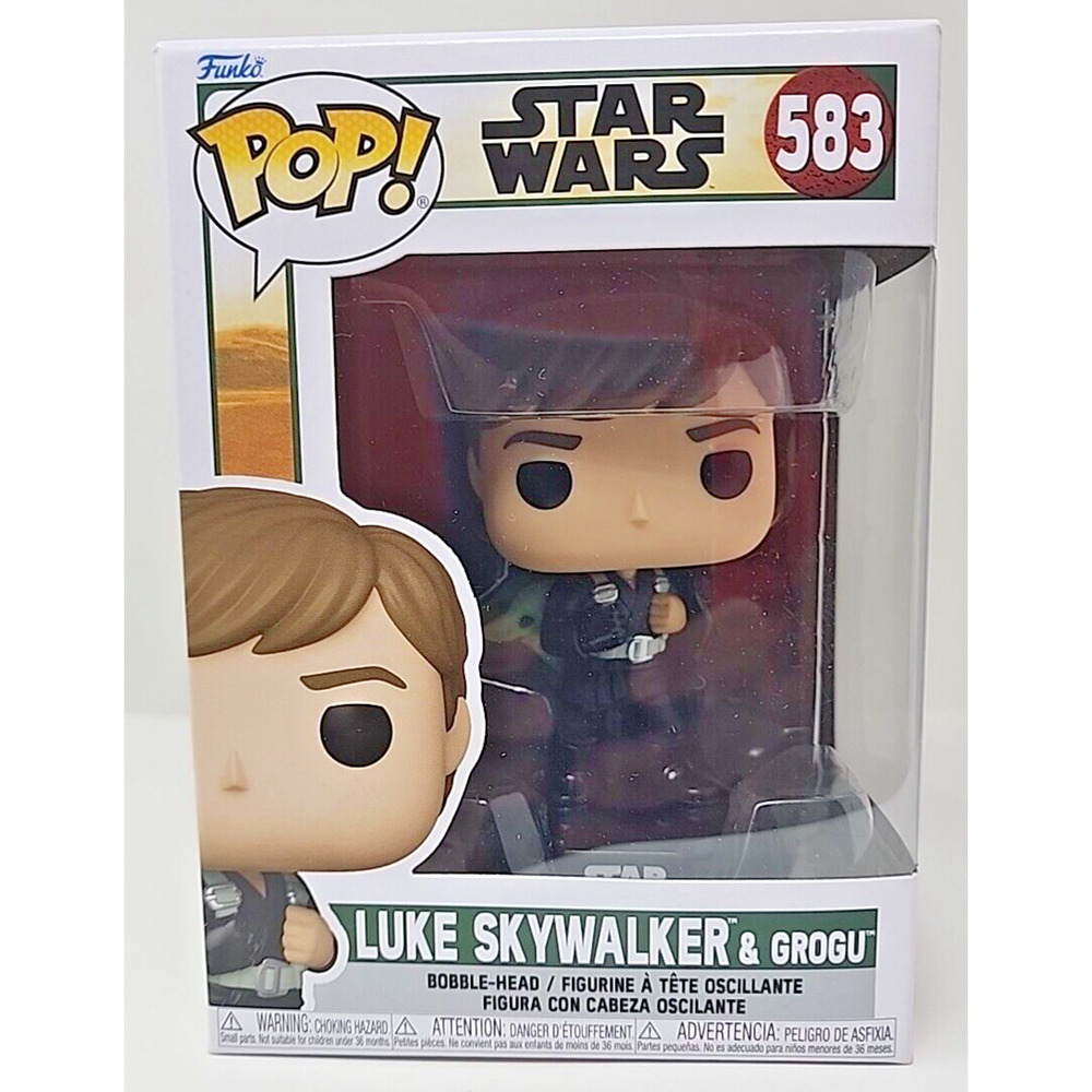 Funko Pop! Star Wars Luke Skywalker & Grogu #583 F45